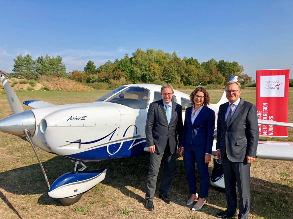 Kleinflugzeug Rundflug bayernhafen Bamberg