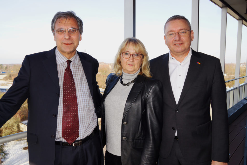 Besuch Generalkonsul der Niederlande im bayernhafen Nürnberg