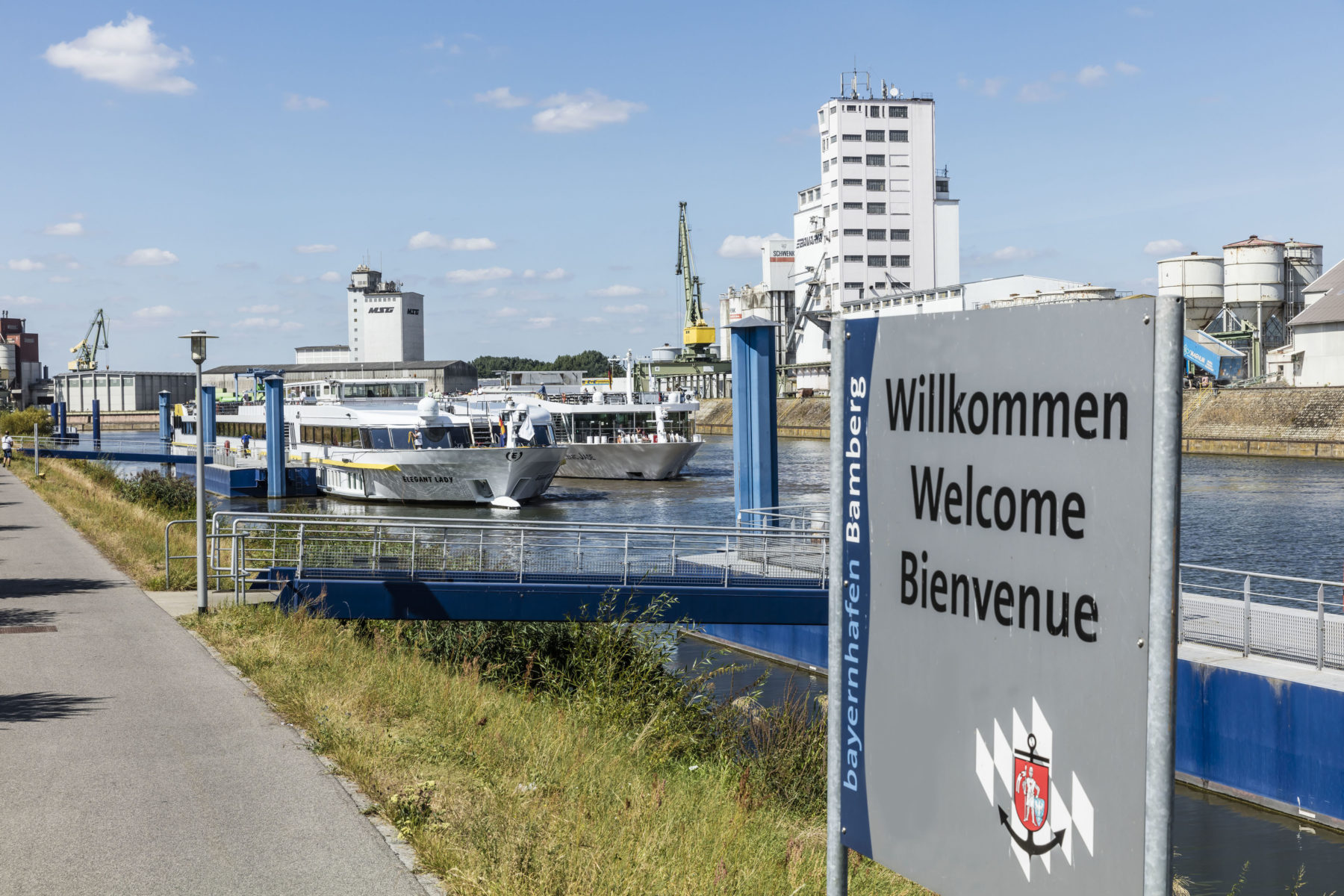 Kreuzfahrtsschiffe bayernhafen Bamberg