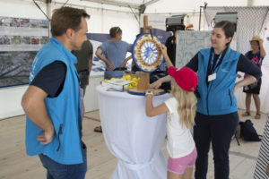 Glücksrad bayernhafen Bamberg Hafenfest 2019