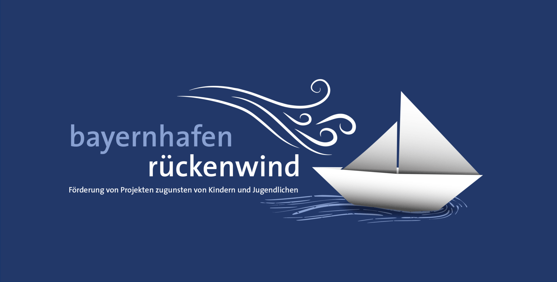 Grafik Spendenwettbewerb bayernhafen rückenwind KeyVisual