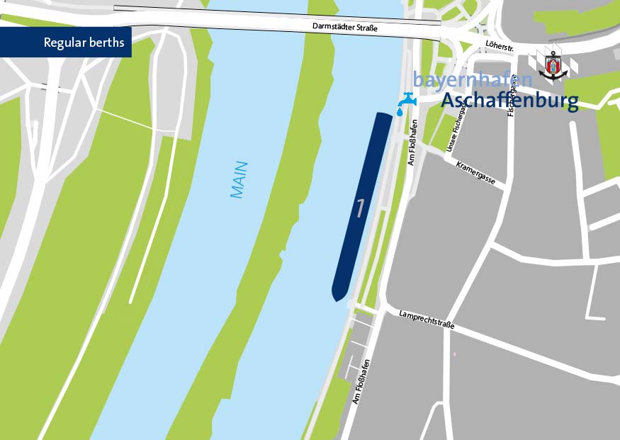 bayernhafen Aschaffenburg cruise services