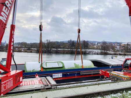 Schwergutumschlag bayernhafen Bamberg