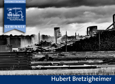 Gewinnerbild Fotowettbewerb 100 Jahre bayernhafen Aschaffenburg Hubert Bretzigheimer