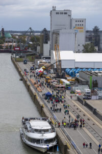 Luftbild Besucher Hafenfest